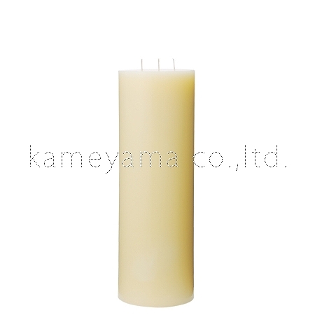 kameyama candle グランディオピラーＬ　アイボリー キャンドル