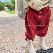 2023【秋冬新品】子供服 ベビー服  韓国風子供服   パンツ おしゃれ ズボン ins
