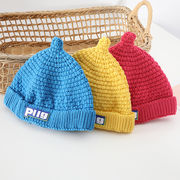 秋冬新作　赤ちゃん　幼児　ベビー帽子　キッズニット帽
