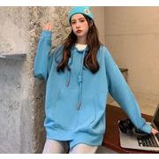 韓国風　レディース　スウェット　秋冬新作　カジュアル　パーカーコート　トップス　ブラウス裏毛付き