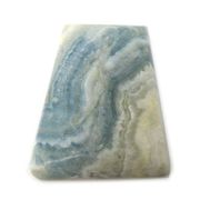≪スペシャルルース/即納≫天然石 ブルーシェーライト（blue sceelite）/カボション 18.4x15x4mm