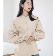 シャツ　通勤　シャツ長袖　トップス　通勤通学　レディース 　韓国風