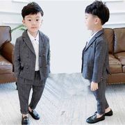 キッズ 男の子 スーツ フォーマル 子供服 上下セット カジュアルスーツ 韓国風 結婚式 入学式