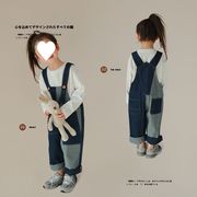 サロペット 韓国ファッション 子供服 オシャレ 快適 ファッション レジャー ワイド オールインワン