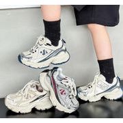 子供靴　運動靴  スニーカー　シューズ    男女兼用  スポーツ  ファッション  2色 【26-40】