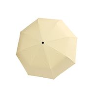 三つ折り 8 本骨無地黒接着剤日焼け止め傘マニュアル模造木製ハンドル卸売日傘印刷することができます