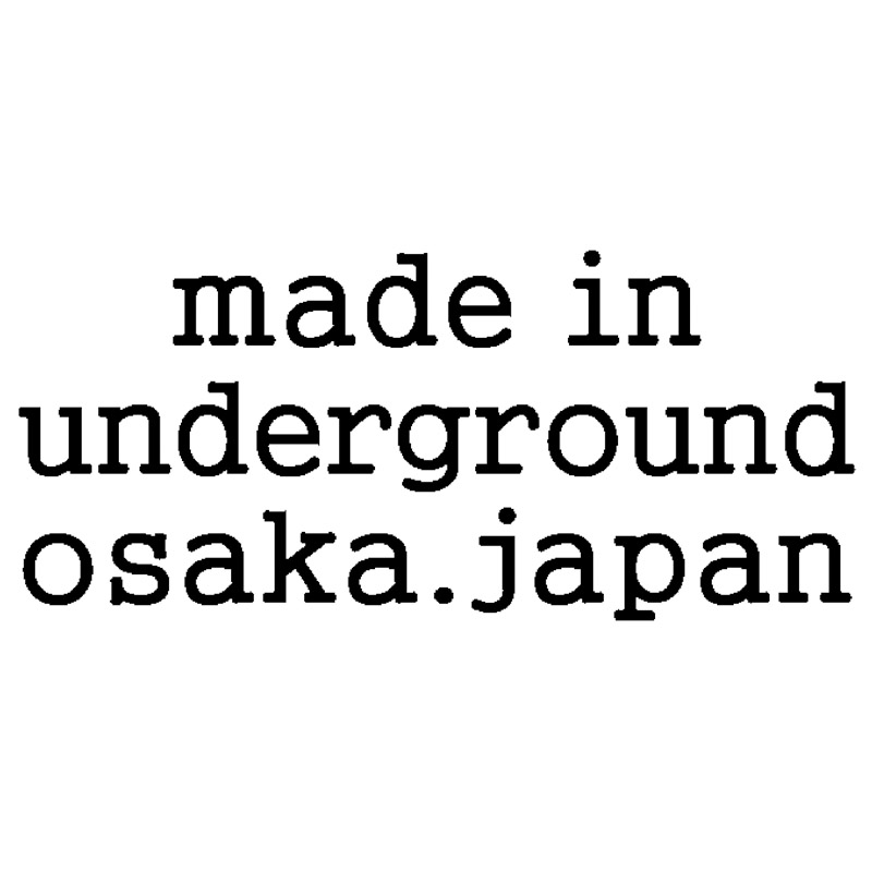 made in underground osaka.japan レディース長財布 グリーン 株式会社