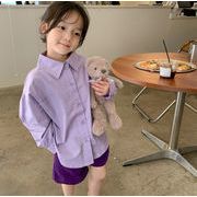 NEW 2023新作 ベビー服 韓国風子供服 トップス シャツ 女の子 90-140cm