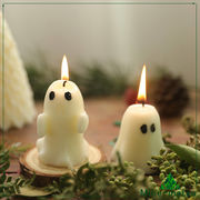 Halloween限定 ハロウィン 蝋燭 ローソク 幽霊 フレグランス 可愛い 人気 ギフト
