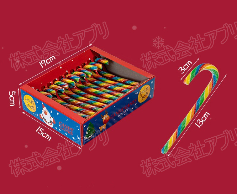 1箱12本入】キャンディケイン クリスマスキャンディ クリスマス