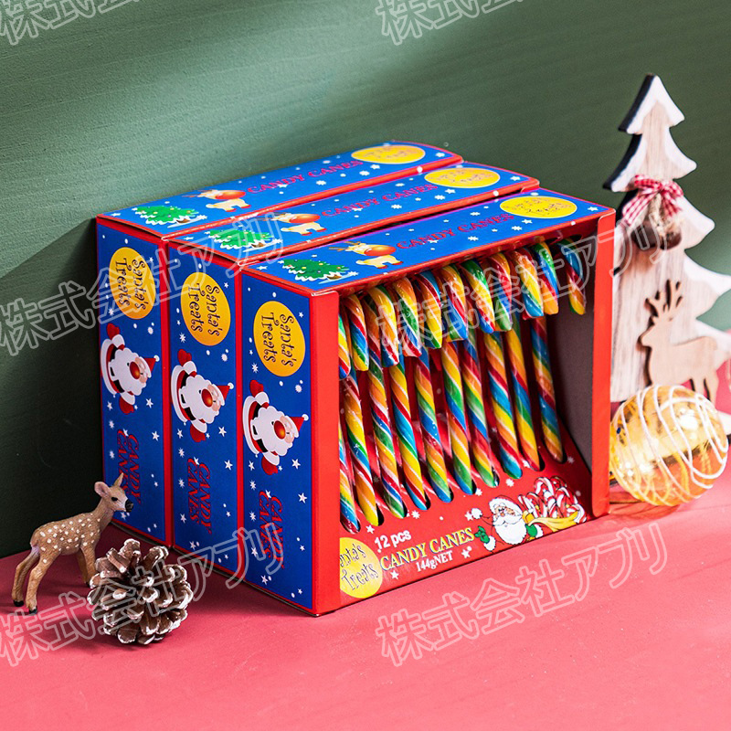 1箱12本入】キャンディケイン クリスマスキャンディ クリスマス | 卸売
