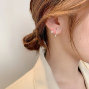 925銀針 パールピアス レディースアクセサリー 韓国のファッション イヤリング