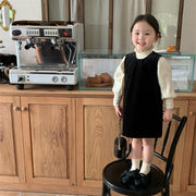 2023新作韓国風子供服 ワンピース サロペット 90-140cm