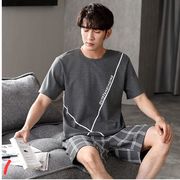 パジャマ  メンズ   半袖   パジャマ  韓国風  ルームウェア  部屋着  ファッション 人気