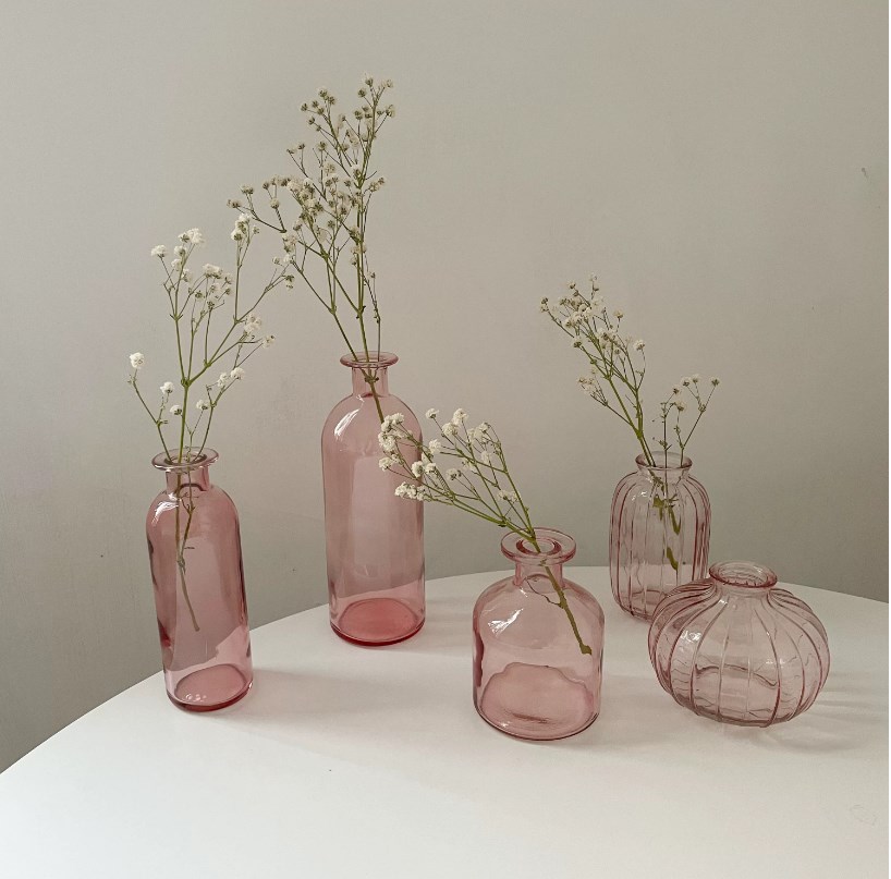 シンプル    ins風     撮影道具    装飾    ガラス花瓶    置物