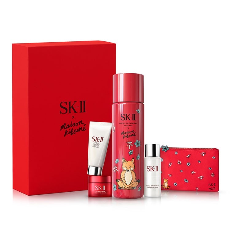 SK2 × Maison Kitsune フェイシャルトリートメント エッセンスSK-II