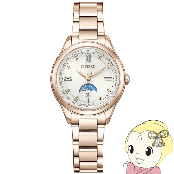 腕時計 クロスシー xCdaichi collection  EE1004-57A光発電エコ・ドライブ  レディース  ピンク  電波・