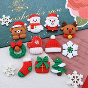 手芸DIY用品  クリスマス  DIYパーツ-デコパーツ クラフト 材料 アクセサリーパーツ 貼り付けパーツ