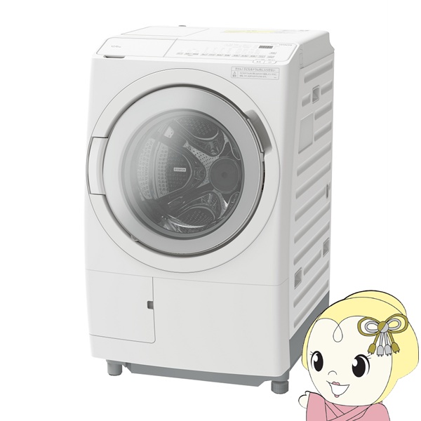 [予約]洗濯機 【設置込】 日立 HITACHI ドラム式洗濯乾燥機 ビッグドラム 洗濯12kg 乾燥6kg 左開き ホ・
