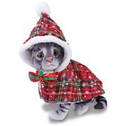 ペット用品 マント ショール フード ボア 起毛 フリース 猫 クリスマス