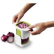 家庭用の新しい多機能野菜切りキッチンの手でジャガイモを押して玉ねぎを切るガジェットの野菜切り器