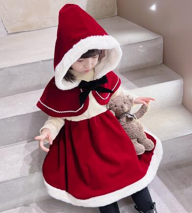 サンタクロース サンタ服 女の子 キッズ サンタコスプレ クリスマス衣装 ワンピース