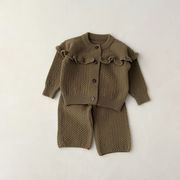 2023新作 韓国子供服トップス  コート 長袖の上着 男女兼用 ズボン＋上着で分ける 80-130CM