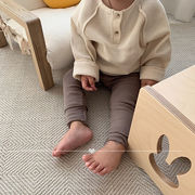 子供服　キッズ　長袖 Tシャツ ストライプ　夏秋