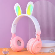 ウサギの耳 ブルートゥースイヤホン ワイヤレスヘッドフォン Bluetooth5.2