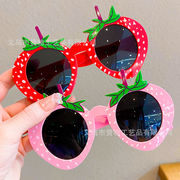 かわいい いちご 眼鏡 ピンク 赤  おもしろ眼鏡 いちご雑貨  大人 子供ども兼用 パーティーメガネ