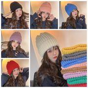 【秋冬新発売】帽子 レディース 韓国ファッション ニット帽 防寒帽子 可愛い キャップ ニット帽