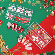 クリスマススタイル、ネイルアートアクセサリー、クリスマスシリーズ、合金装飾、ネイルアートパーツ