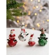 人気商品 クリスマス 樹脂 オーナメント チャーム クリスマスツリー飾りクリスマスの鈴 Christmas