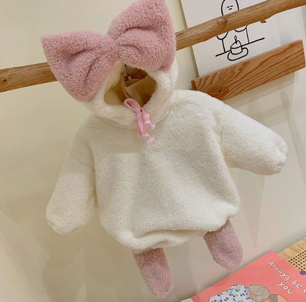 ダッフィー 着ぐるみ ベビー服 ロンパース カバーオール シェリーメイ 裏起毛 もこもこ 青井屋 問屋・仕入れ・卸・卸売の専門【仕入れならNETSEA】