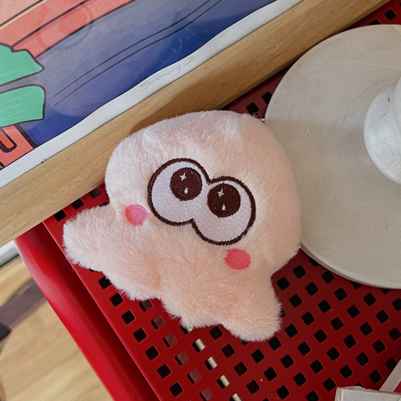 2色 かわいい タコのキーホルダー 海洋 動物 ぬいぐるみ