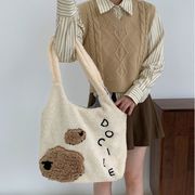 ファートートバッグ　デザイン　レディース　韓国ファッション　子羊　かわいい