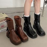【2023冬新作】韓国風レディース　冬 ins人気　オシャレ　シューズ　ショートブーツ　靴
