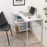 左右組み換えコーナーデスク ルカ ストーン