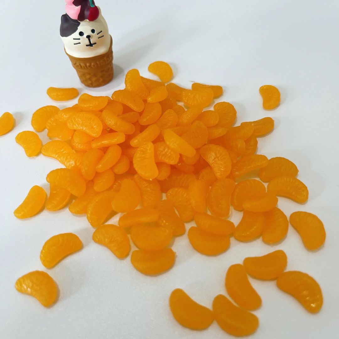 食品サンプル 食品サンプル みかん オレンジ 30個セット 剥き身 リアル 蜜柑