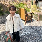 2022秋冬新作 韓国子供服 ベビー服 女の子 厚手 アウター トップス 大人気  90-140cm