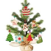 クリスマスツリー   木製 オーナメント クリスマス用 飾り  セットアップ  Christmas 装飾品