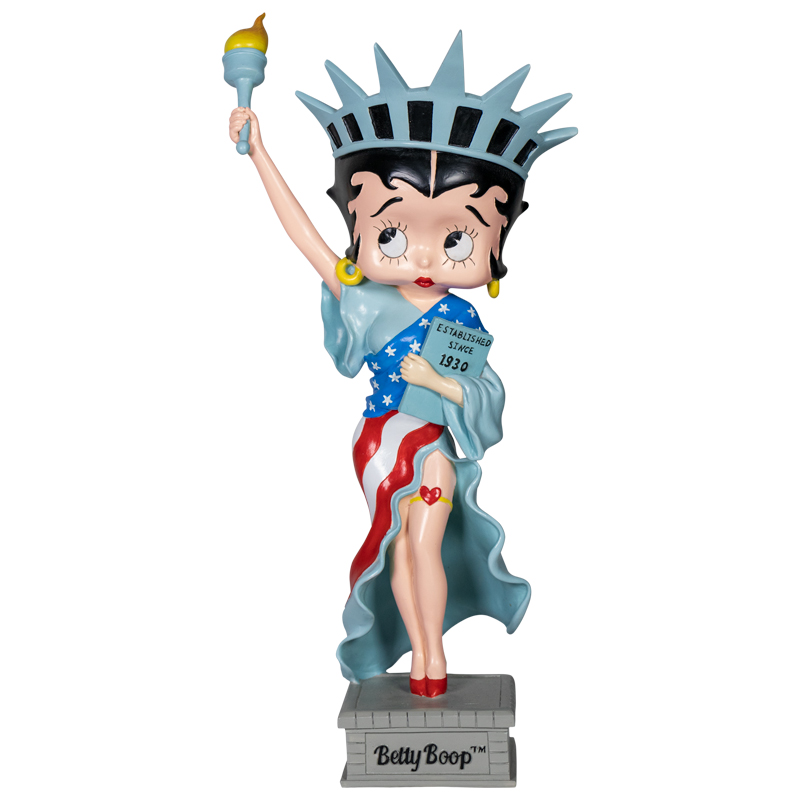 Betty Boop】 American Figure ベティちゃん 自由の女神 ダイナー 