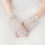 結婚式☆レディース手袋☆花嫁☆レース手袋☆美しい☆ドレスアクセサリー