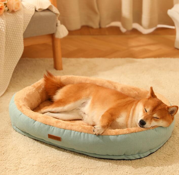 ペットベッド ドッグハウス 柔らかい 家用 洗える犬 猫 ハウス ベッド   ふわふわ 冬用