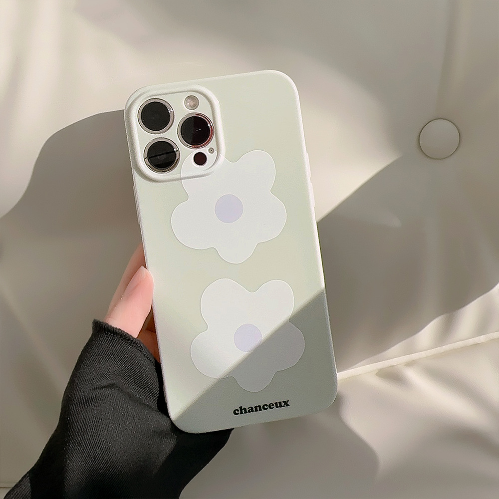 iphone15PRO MAXスマホケースお花 iphone14ケースシンプル iphone12PRO