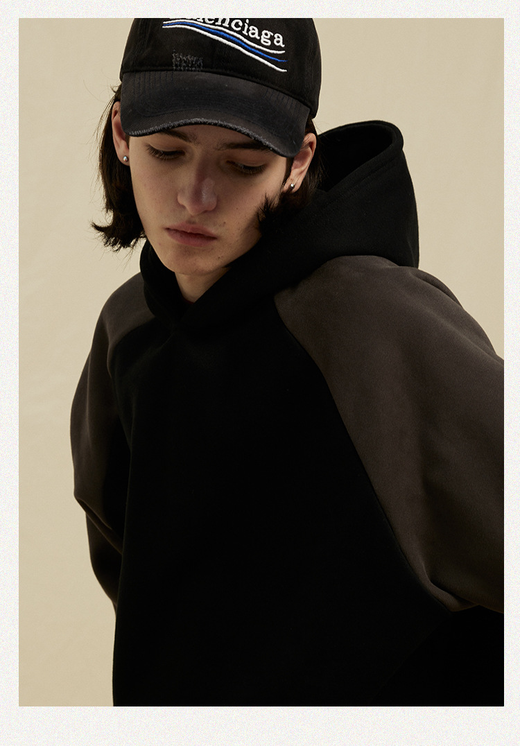 男女兼用 無地パーカー 厚手 秋冬 全4色展開