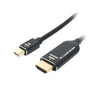 ミヨシ miniDP-HDMI変換ケーブル 4K対応 2m DPM-4KC20BK