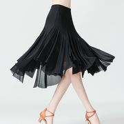 古典ダンス 衣装 スカート ダンスウェア  大きい裾 飄逸 古典ダンス バレエ  練習着