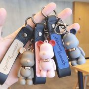キーホルダー　バッグチャーム　クマ　DIY商品