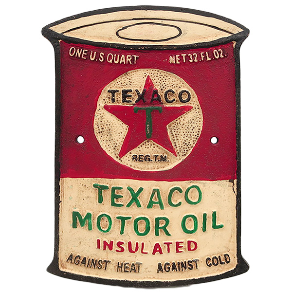 アメリカ ヴィンテージ ハンディオイラー オイル缶 TEXACOテキサコ TEXACO MOTOR OIL SIGN【テキサコ サインプレート】 | 卸売・ 問屋